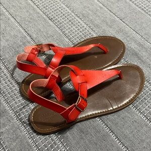 Mossimo Supply Co. Women's Bright Red Sandals